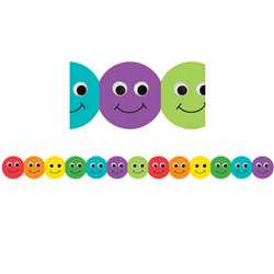 Smiley Face Mighty Brights Border By Hygloss Products