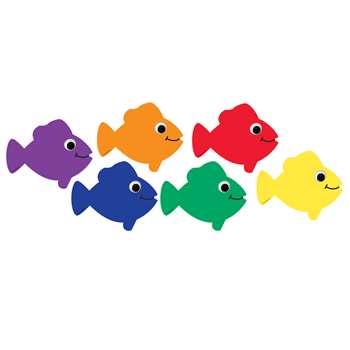 Die Cut Accents Multicolor Fish, HYG33730