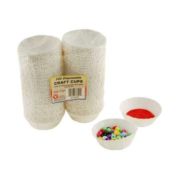 Craft Cups 100 Cups By Hygloss Products