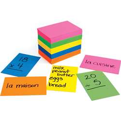 Bright Flash Cards 2X3 By Hygloss Products