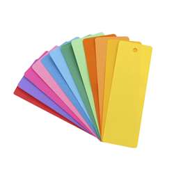 Bookmarks 2 X 6 Asstd Colors 500 By Hygloss Products