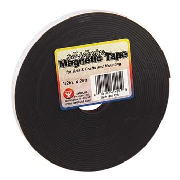 Shop Magnetic Tape 1 / 2 X 25 Self Adhesive By Hygloss Products