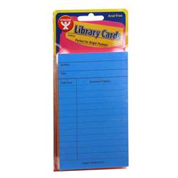Bright Library Cards 500Ct Asst Colors, HYG61438