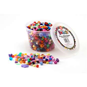 Bucket O Beads Multi Mix 10 Oz Of M By Hygloss Products