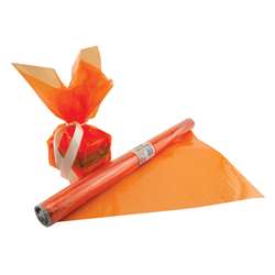 Cello Wrap Roll Orange By Hygloss Products