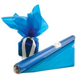 Cello Wrap Roll Blue By Hygloss Products