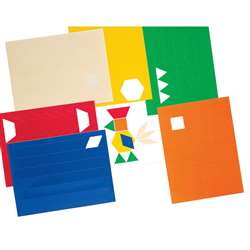 Pattern Blocks Stickers 900-Pk Reusable By Frank Schaffer Publications