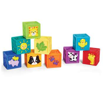 Squeak N Stack Baby Blocks, INPE00381