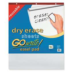 Reusable Dry Erase Easel Pad By Go Write Blazer Technology