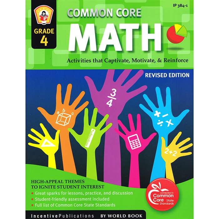 Math Gr 4 Common Core Reinforcement Activities By Incentive Publication