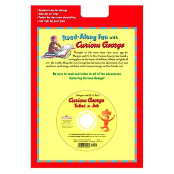 Carry Along Book & Cd Curious George Takes A Job By Houghton Mifflin