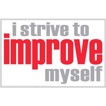 I Strive To Improve Poster, ISM0006P