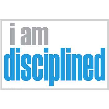 I Am Disciplined Poster, ISM0009P