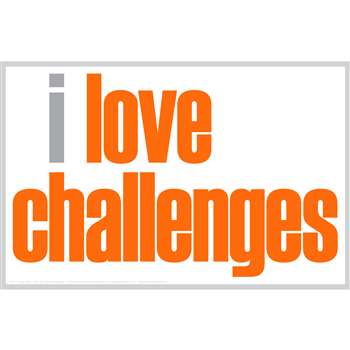 I Love Challenges Poster, ISM0025P