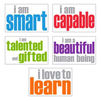 Self-Esteem Posters Pack Of 5, ISM52351
