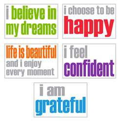 Confidence Posters Pack Of 5, ISM52356