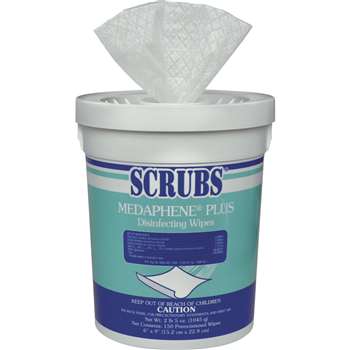 SCRUBS Medaphene Plus Disinfecting Wipes - ITW96315