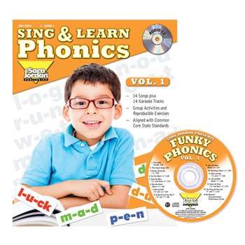 Sing & Learn Phonics Book Cd Vol 1, JMP125LK