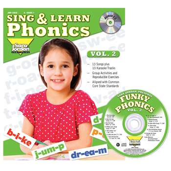 Sing & Learn Phonics Book Cd Vol 2, JMP126LK