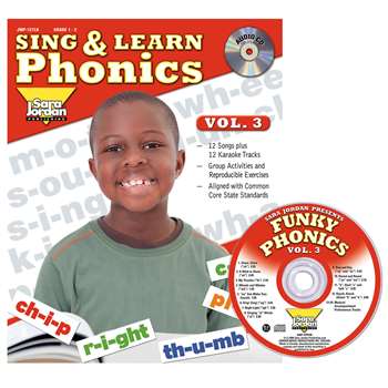 Sing & Learn Phonics Book Cd Vol 3, JMP127LK
