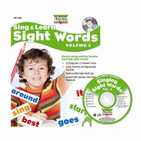 Sing & Learn Sight Words Book Cd 3, JMP136LK