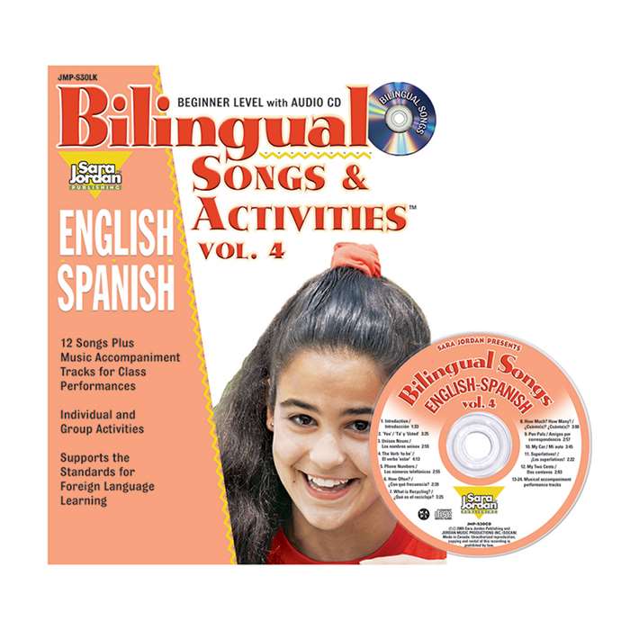 Bilingual Songs & Acts Book Cd Vol4, JMPS30LK