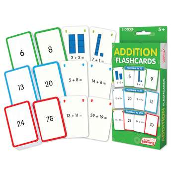 Addition Flash Cards, JRL204