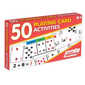 50 Playing Cards Activities, JRL341