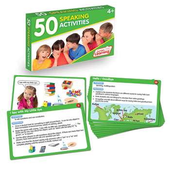 Lang Arts Activity Cards Speaking, JRL350