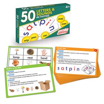 Lang Arts Activity Cards Letters And Sounds, JRL353