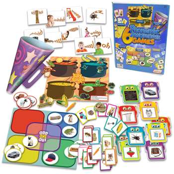 6 Phonemic Awareness Games, JRL409