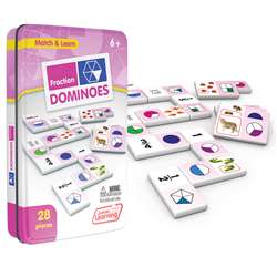 Fractions Dominoes, JRL485