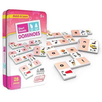 Short Vowels Dominoes, JRL493