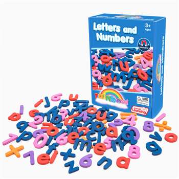 Rainbow Letters And Numbers, JRL600