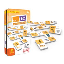 Cvc Match & Learn Dominoes, JRL669