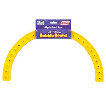 Alphabet Arc Pop & Learn Bubbl Bord, JRL681