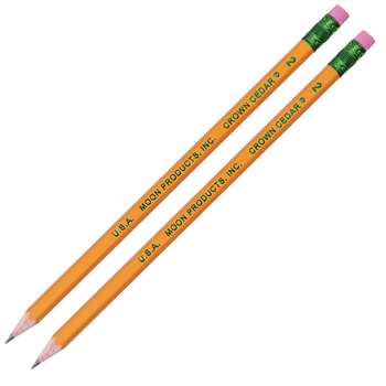 Crown Cedar Pencils Dozen By Jr Moon Pencil