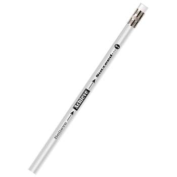 Pencil Believe Achieve Dozen By Jr Moon Pencil