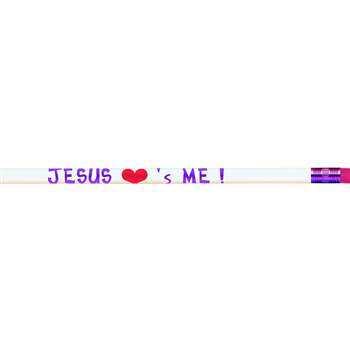 Jesus Loves Me Pencils Dozen By Jr Moon Pencil