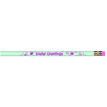 Pencils Easter Greetings 12/Pk By Jr Moon Pencil