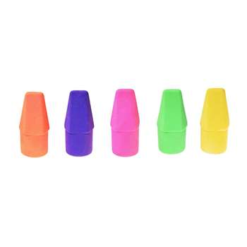 Cap Eraser Bright Colors 144/Pk By Jr Moon Pencil