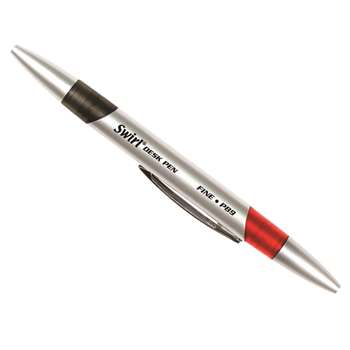 Swirl Desk Pens Red/Black 12/Pk By Jr Moon Pencil