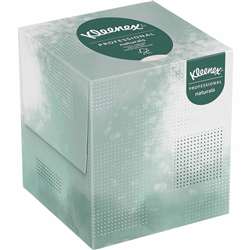 Kleenex Professional Naturals Facial Tissue Cube for Business - KCC21272