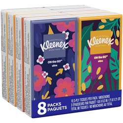 Kleenex Go Packs Facial Tissues - KCC46651
