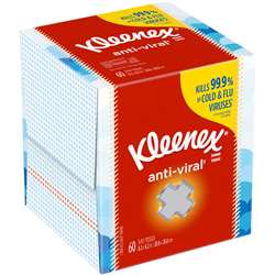 Kleenex Anti-Viral Facial Tissues - KCC49978
