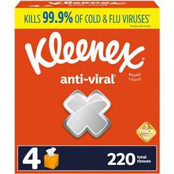 Kleenex Anti-viral Facial Tissue - KCC54506