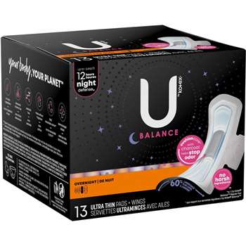 U by Kotex Ultra Thin Overnight Pads - KCC54912