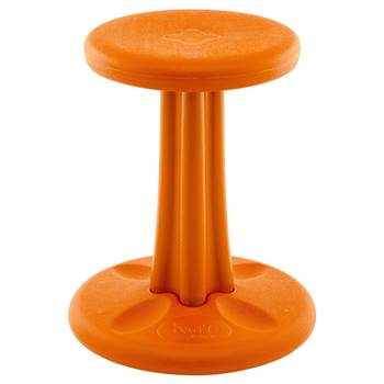 Junior Wobble Chair 16&quot; Orange, KD-615