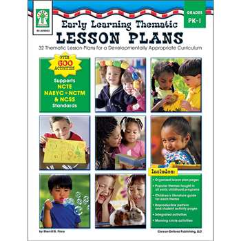 Early Learning Thematic Lesson Plans By Carson Dellosa