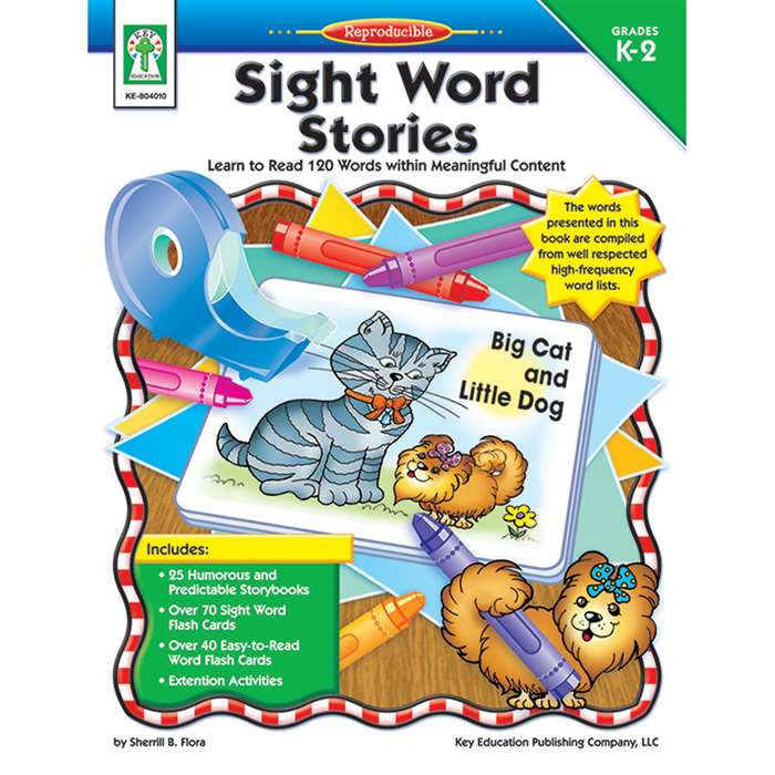 Sight Word Stories Grade K - 2 By Carson Dellosa